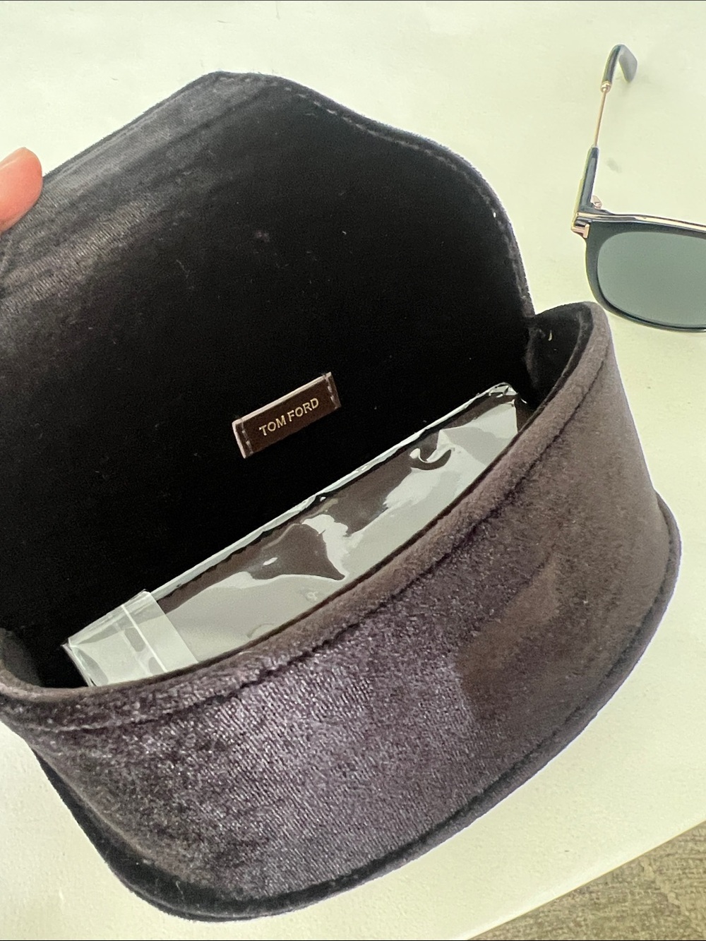 TOM FORD SUNGLASSES - Black Gold - 55m - FT1243-K 20A 55 - Picture 10 of 10